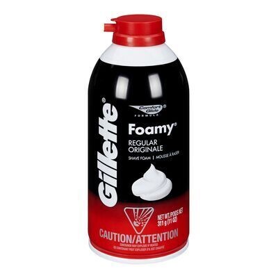 GILLETTE Mousse à raser originale, Foamy 311 G