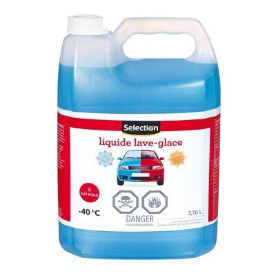 SELECTION Liquide lave-glace, 4 saisons 3,78 L