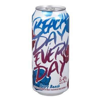 LABATT Boisson de malt alcoolisée à saveur Berry Beach, Beach Day Every Day 473 ML