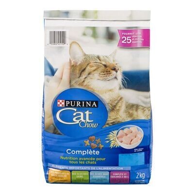 PURINA Nourriture pour chats nutrition avancée, Cat Chow 2 KG