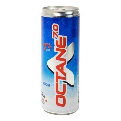 OCTANE7.0 Boisson énergisante alcoolisée avec guarana à saveur Frost™ 355 ML - CANETTE