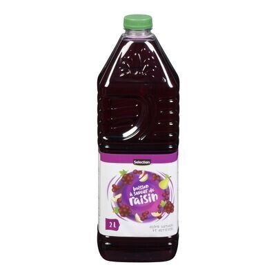 SELECTION Boisson à saveur de raisin 2 L