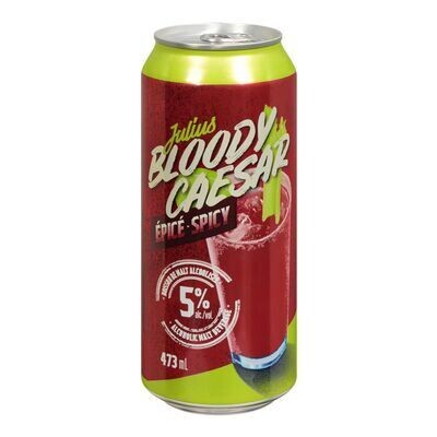 JULIUS Breuvage de malt Bloody Ceaser épicé 473 ML