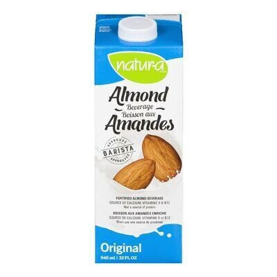 NATUR-A Boisson aux amandes enrichie originale 946 ML