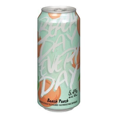 BEACH DAY EVERY DAY Boisson de malt alcoolisée Beach Peach 473 ML