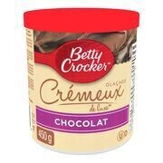 BETTY CROCKER Glaçage au chocolat, Crémeux de Luxe 450 g