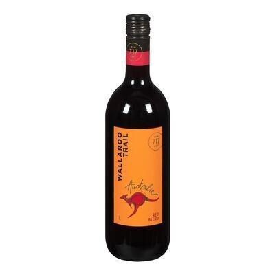 WALLAROO TRAIL Vin rouge d&#39;Australie, LOT 717 1 L