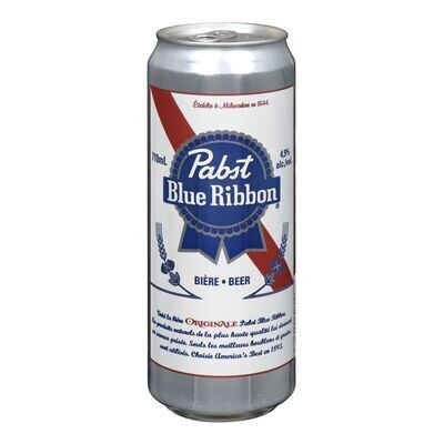 PABST BREWING CO. Bière de type Lager 710 ML - CANETTE