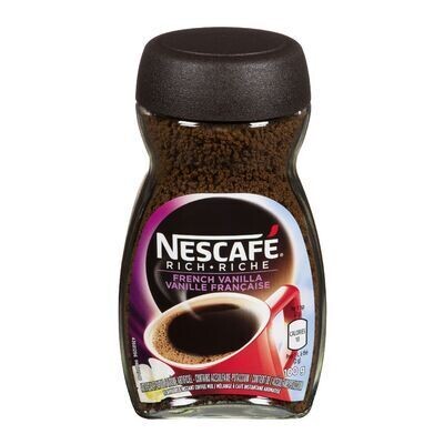 Nescafé Café instantané vanille française 100 g