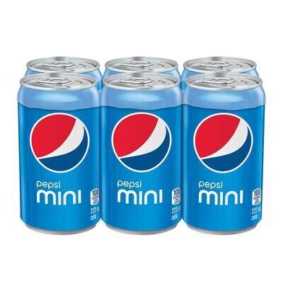 PEPSI MINI Boisson gazeuse 6X222 ML