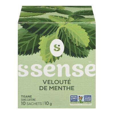 S SENSE Tisane velouté de menthe en sachets 10 UN