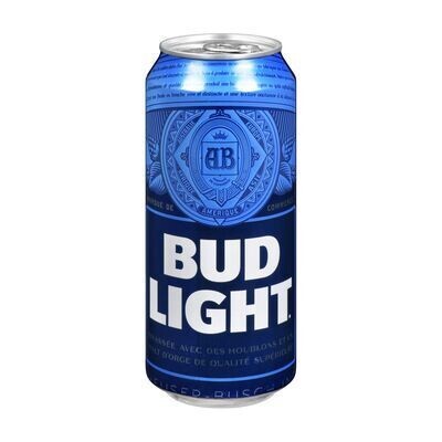 LABATT Bière blonde légère, Bud Light 473 ML - CANETTE