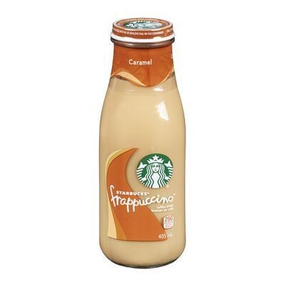 STARBUCKS Boisson au café glacée au caramel, Frappuccino 405 ML