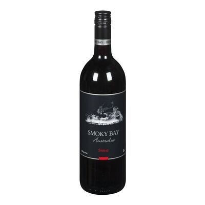 SMOKY BAY Vin rouge australien Shyraz 1 L