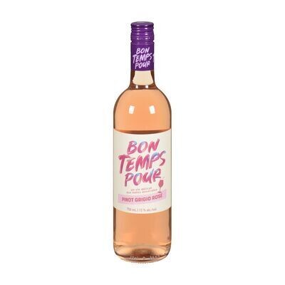 BON TEMPS POUR Vin rosé 750 ML