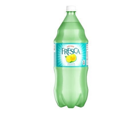 FRESCA Boisson gazeuse sans sucre à saveur d&#39;agrumes 2 L