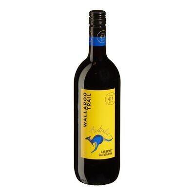 WALLAROO TRAIL Vin rouge d&#39;Australie, LOT 414 1 L