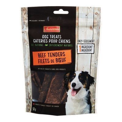 IRRESISTIBLES Gâteries pour chiens naturelles filets de bœuf 50 G