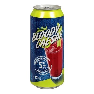 JULIUS Boisson de malt alcoolisée à saveur de Bloody Caesar 473 ML