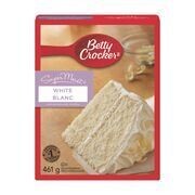 BETTY CROCKER Mélange à gâteau blanc, Super Moist 461 g