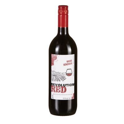 REVOLUTION RED Vin rouge des États-Unis 1 L