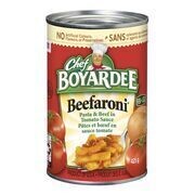 CHEF BOYARDEE Pâtes et bœuf en sauce tomate, Beefaroni 425 G