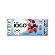 IÖGO Assortiment de yogourt aux petits fruits, 0% 16x100 g