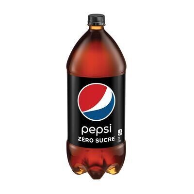 PEPSI Boisson gazeuse sans calories, Max 2 L