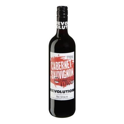 REVOLUTION Vin rouge Cabernet Sauvignon 750 ML