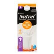 NATREL Lait sans lactose 1 % 2 L