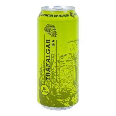BRASSEURS DU MOULIN Bière La Chope de type IPA 473 ML -CANETTE 6.0%ALC