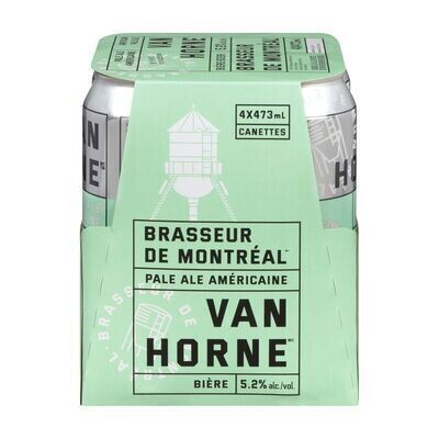 BRASSEUR DE MONTRÉAL Bière Van Horne™ de type American Pale Ale 4X473 ML - CANETTES 5.2%ALC