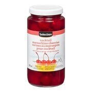 SELECTION Cerises au marasquin dans un sirop très épais 375 mL