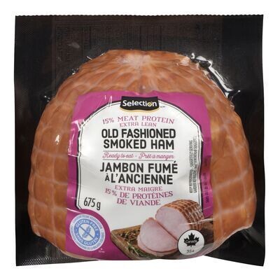 SELECTION Jambon sans gluten fumé à l&#39;ancienne 675 G