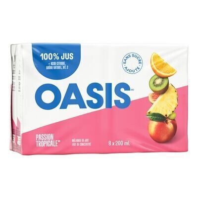 OASIS Jus de fruit Passion tropicale™ 8X200 ML