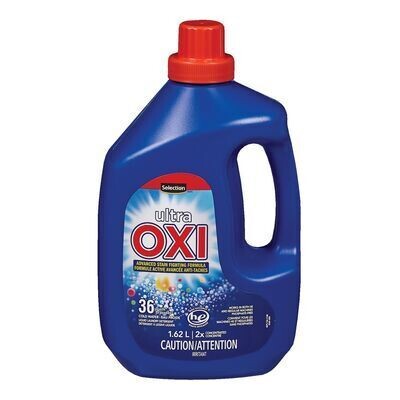 SELECTION Détergent à LESSIVE liquide Ultra Oxi 36 BRASSÉES-1,62 L