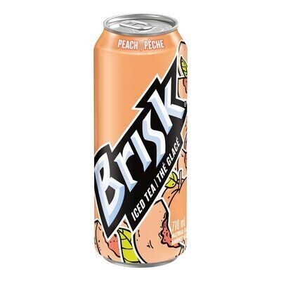 BRISK Thé glacé à saveur de pêche, Brisk 710 ML