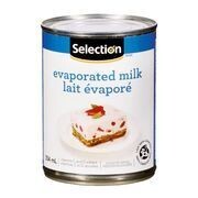 SELECTION Lait évaporé 354 mL