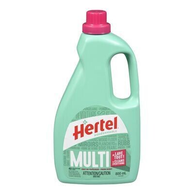 HERTEL Nettoyant liquide tout usage au parfum vent de fraicheur, Multi 800 ML