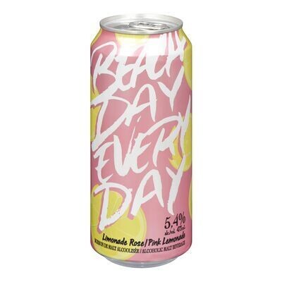 LABATT Boisson de malt alcoolisé à saveur de limonade rose, Beach Day Every Day 473 ML
