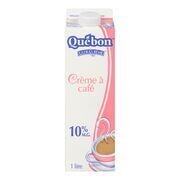 QUÉBON Crème à café 10 %, Ultra&#39;crème 1 L