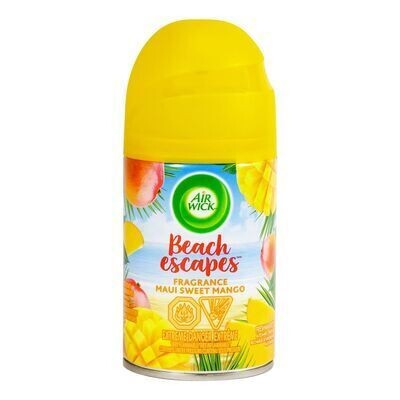 AIR WICK Purificateur d&#39;air au parfum de mangue douce Maui. Beach Escapes 175 G