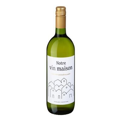 NOTRE VIN MAISON Vin blanc du Canada 1 L