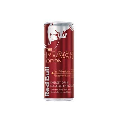 RED BULL Boisson énergisante, Pêche-nectarine 250 ML