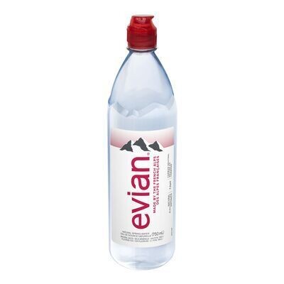 EVIAN Eau de source naturelle 750 ML