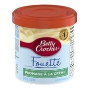 BETTY CROCKER Glaçage au fromage à la crème, Fouetté 340 g