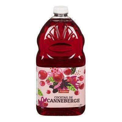 IRRESISTIBLES Cocktail de canneberges 1,89 L