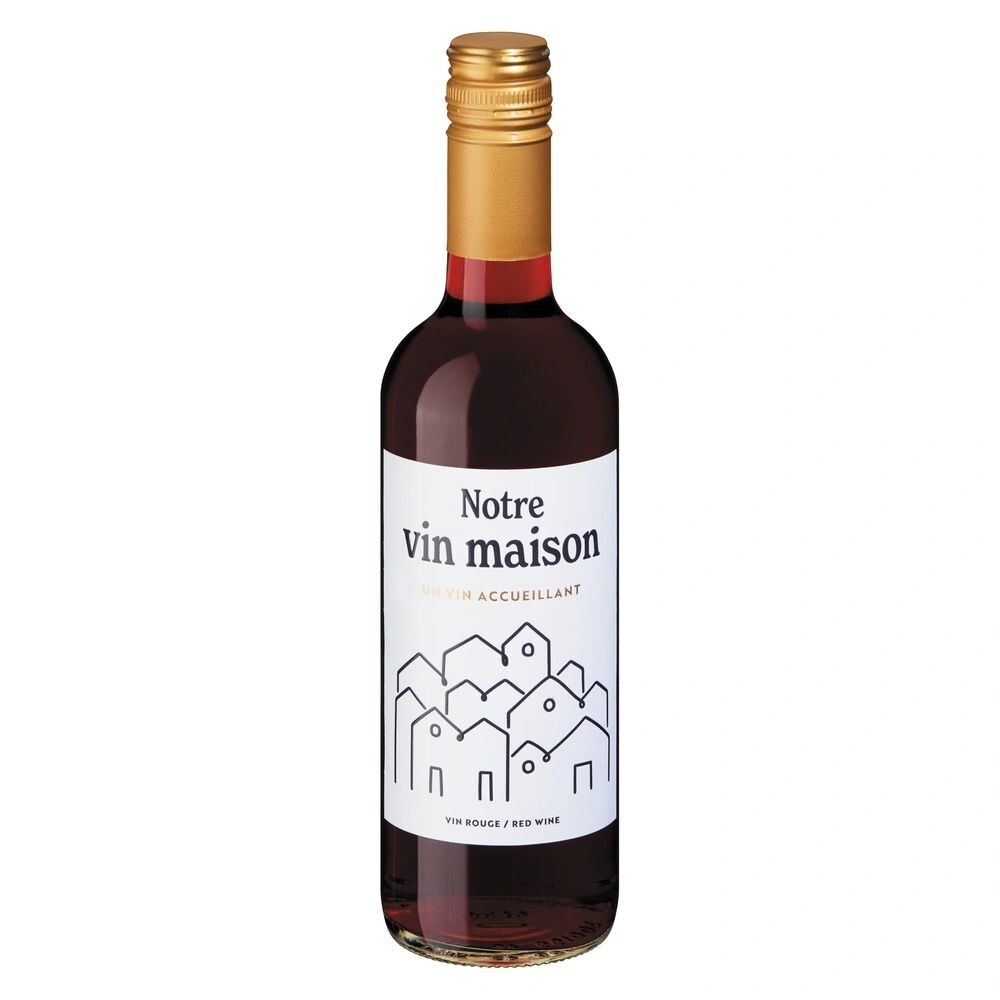 Notre vin maison rouge 10% ALC 500ml