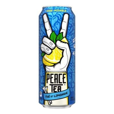 Thé glacé aromatisé à la limonade, Peace Tea 695 ML