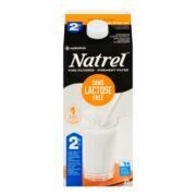 NATREL Lait sans lactose 2 % 2 L